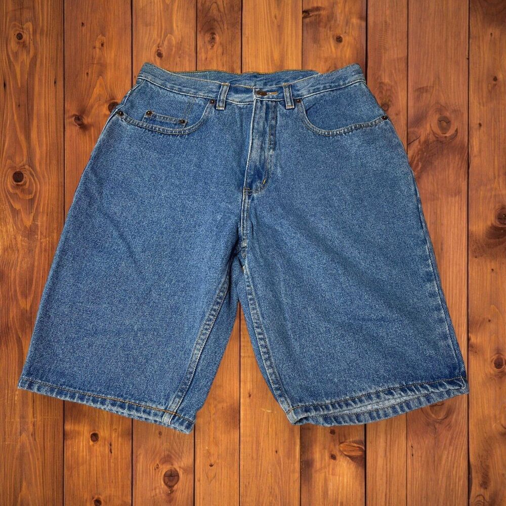 Vintage Jordache Easy Fit Jean Shorts Mens Size 30 Blue NWT Dead Stock